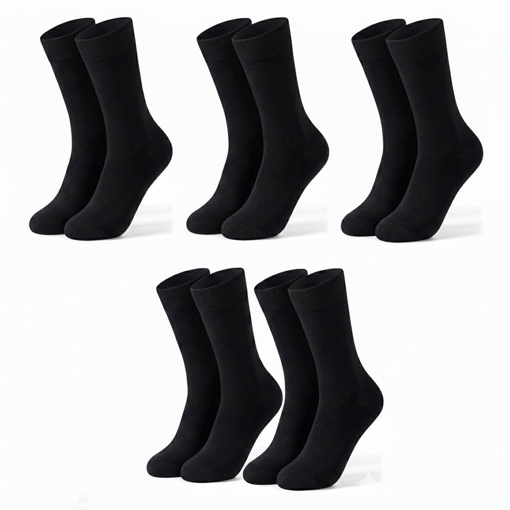 X5 Calcetines cómodos - Negro