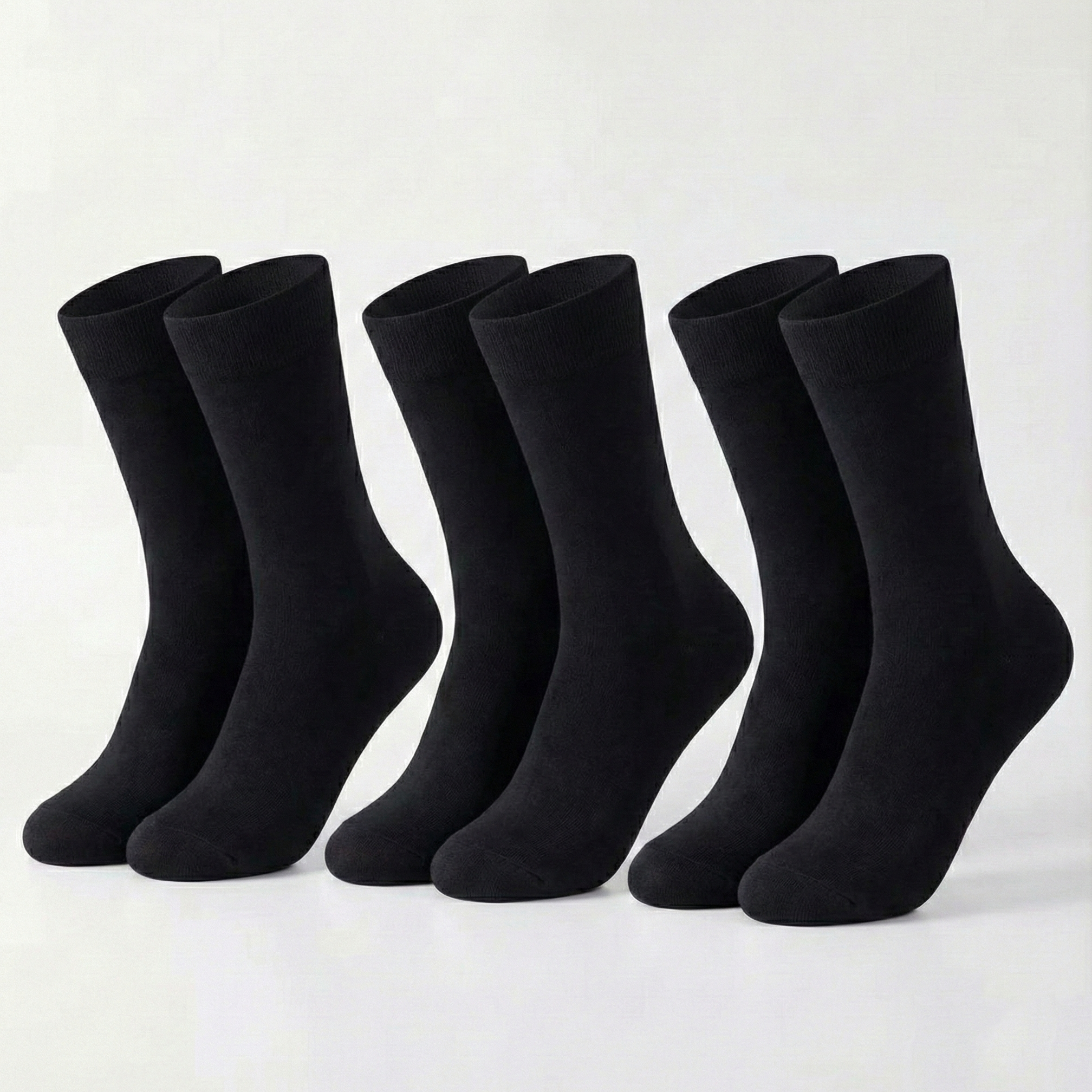 X3 Calcetines cómodos - Negro